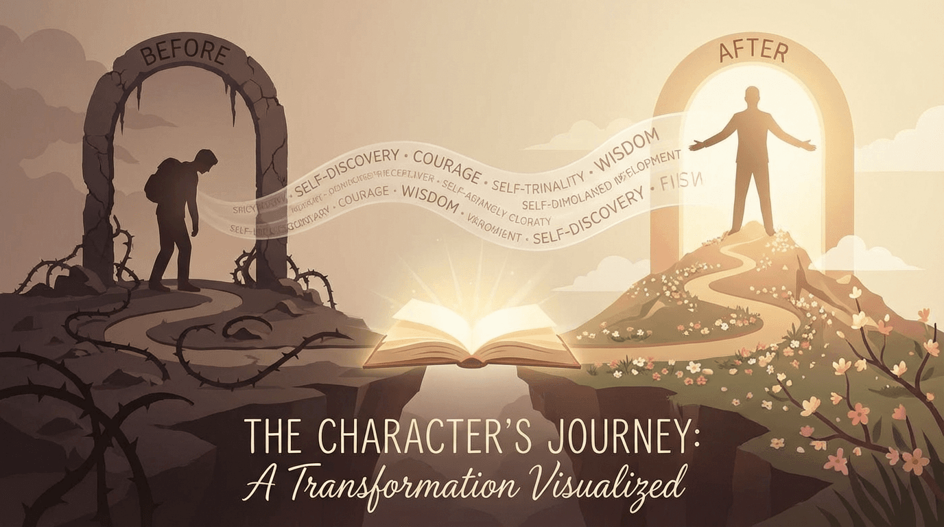 Karakterbogen - Hoe je personage verandert